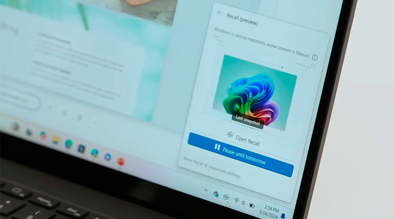 Microsoft presenta Recall, el nuevo explorador de Windows