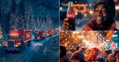 Coca-Cola lanza anuncios navideños con IA.