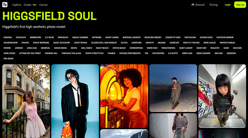 Higgsfield Soul AI: Fotos y Vídeos Hiperrealistas