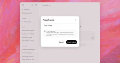 ChatGPT Projects: Organización Profesional para Cuentas Gratuitas