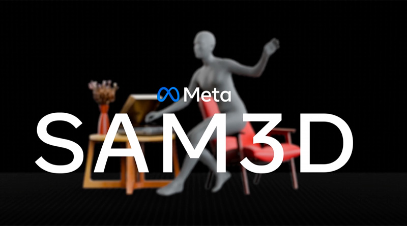 SAM 3D, La IA en 3D