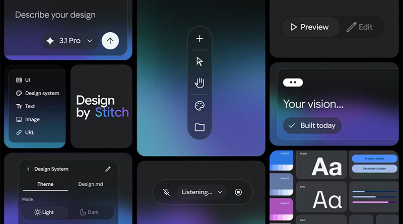 Novedades Google Stitch