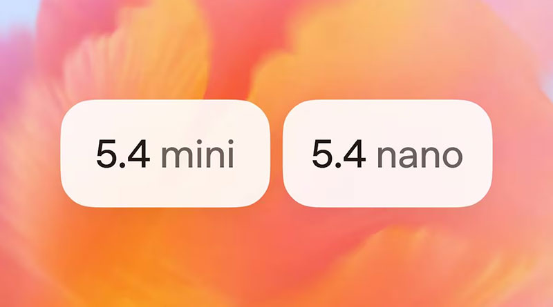 OpenAI lanza los nuevos modelos GPT-5.4 mini